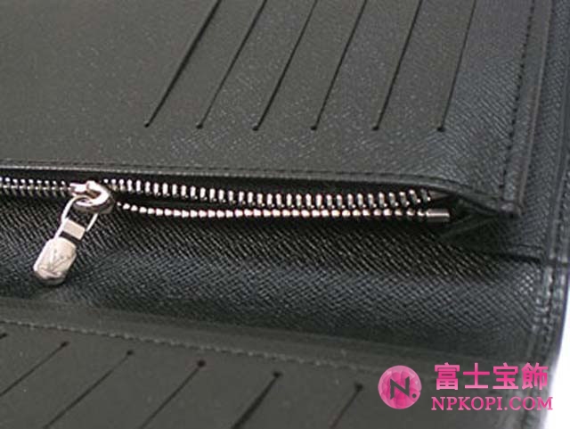 (LOUIS VUITTON)ルイヴィトン 財布コピー エピ財布 ポルトフォイユブラザ ノワール M66542